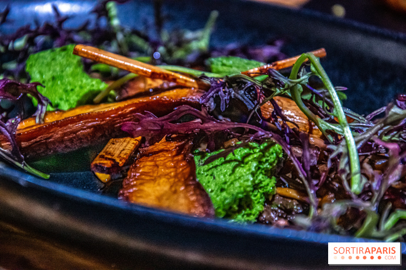 Restaurant Horizon Forbbiden West plat champignons