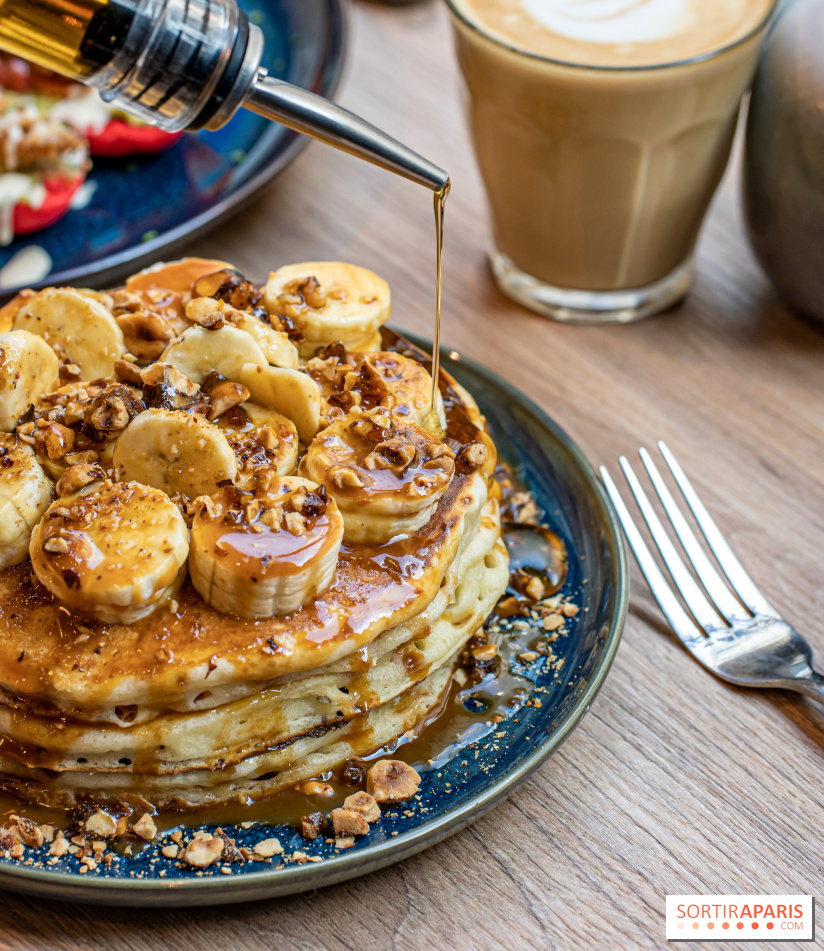 Parenthèse Brunch, le nouveau brunch pas cher et gourmand Paris 10e -  pancake banane