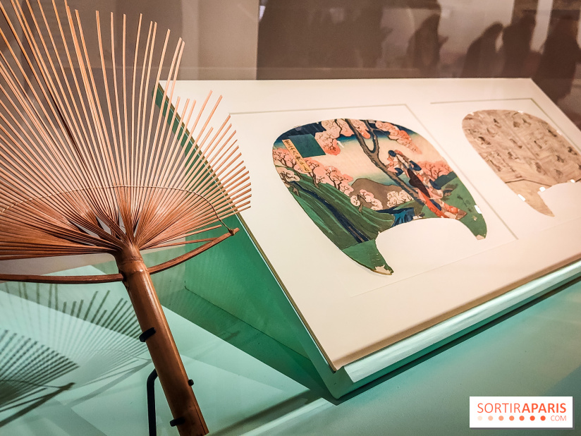 Hiroshige et l'éventail : voyage au Japon du XIXe siècle avec la sublime exposition du musée Guimet - IMG20230214105635
