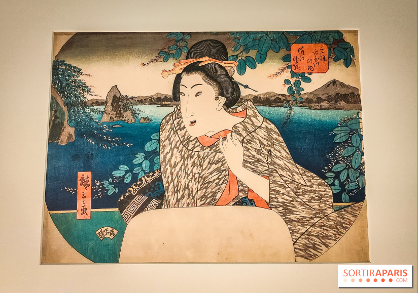 Hiroshige et l'éventail : voyage au Japon du XIXe siècle avec la sublime exposition du musée Guimet - IMG20230214104106