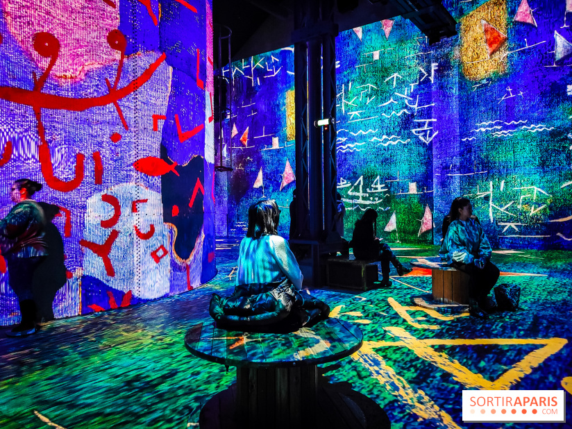 Paul Klee, peindre la musique : l'exposition immersive et insolite de l'Atelier des Lumières, photos - IMG20230216101950