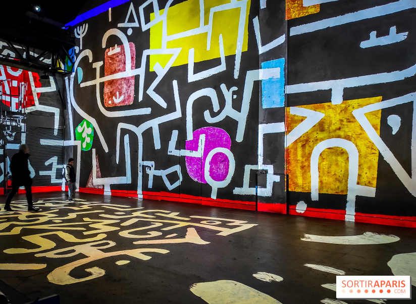 Paul Klee, peindre la musique : l'exposition immersive et insolite de l'Atelier des Lumières, photos - IMG20230216102019