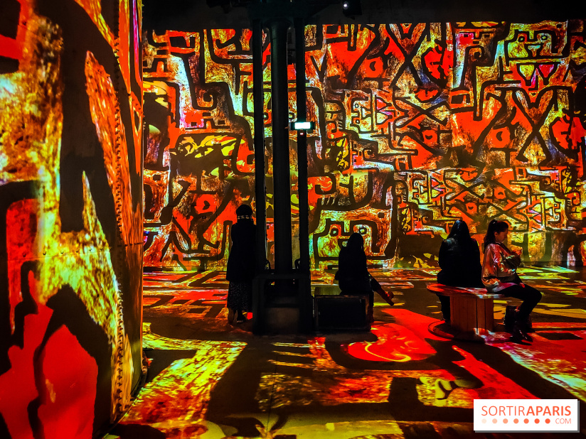 Paul Klee, peindre la musique : l'exposition immersive et insolite de l'Atelier des Lumières, photos - IMG20230216102124