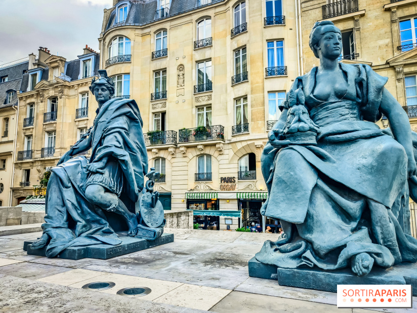 Musée d'Orsay, collection permanente - Statue extérieur parvis musée