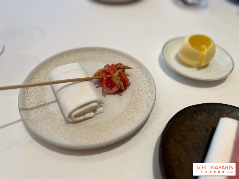 Le Taillevent - Wagyu et crevettes