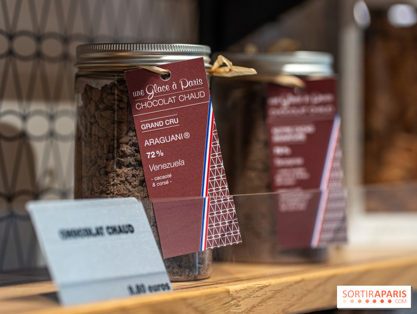 Chocolats chauds de Une Glace à Paris -  chocolat chaud à faire maison