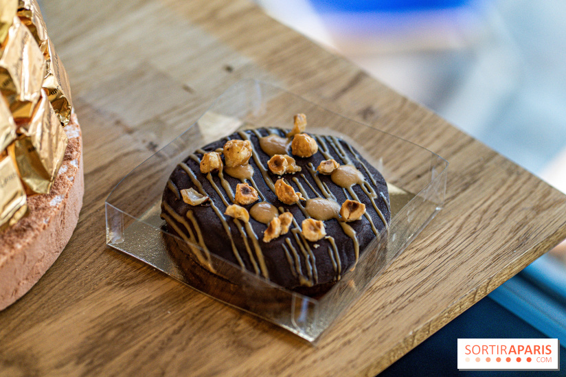 Chocolats chauds de Une Glace à Paris -  cookie glacé