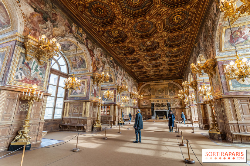 Château de Fontainebleau - Napoléon III et Eugénie -  A7C4024 HDR