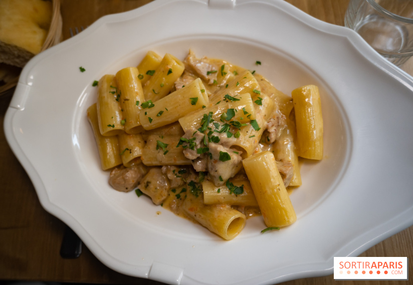 Osteria Brutto - rigatoni with white ragu