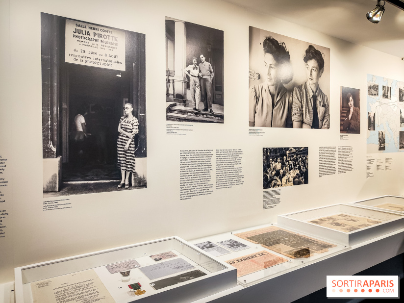 Julia Pirotte, photographe et résistante : l'exposition hommage du Mémorial de la Shoah - nos photos