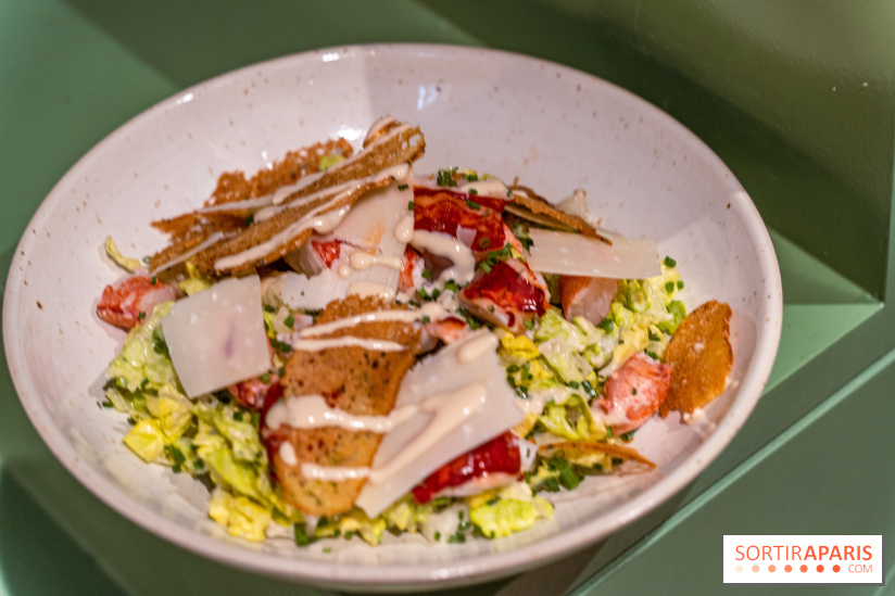 Jòia Bun - restaurant de burgers - Hélène Darroze - salade homard