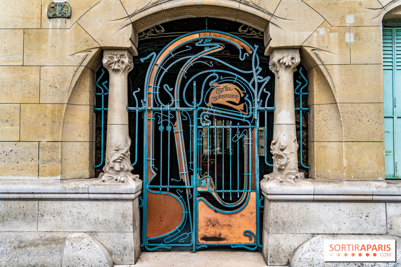 Le Castel Béranger par Hector Guimard - immeuble Art Nouveau de Paris -  A7C5014