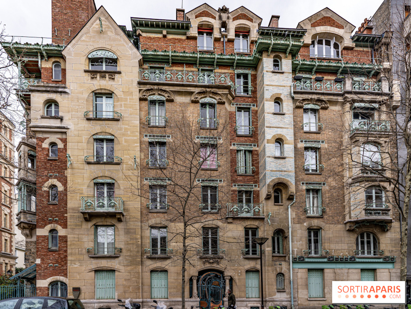 Le Castel Béranger par Hector Guimard - immeuble Art Nouveau de Paris