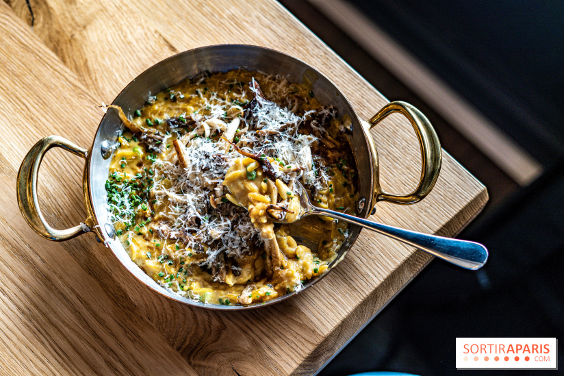 Papa Pool, le restaurant d'Arnaud Delvenne et Stéphane Rotenberg à Clamart - risoni