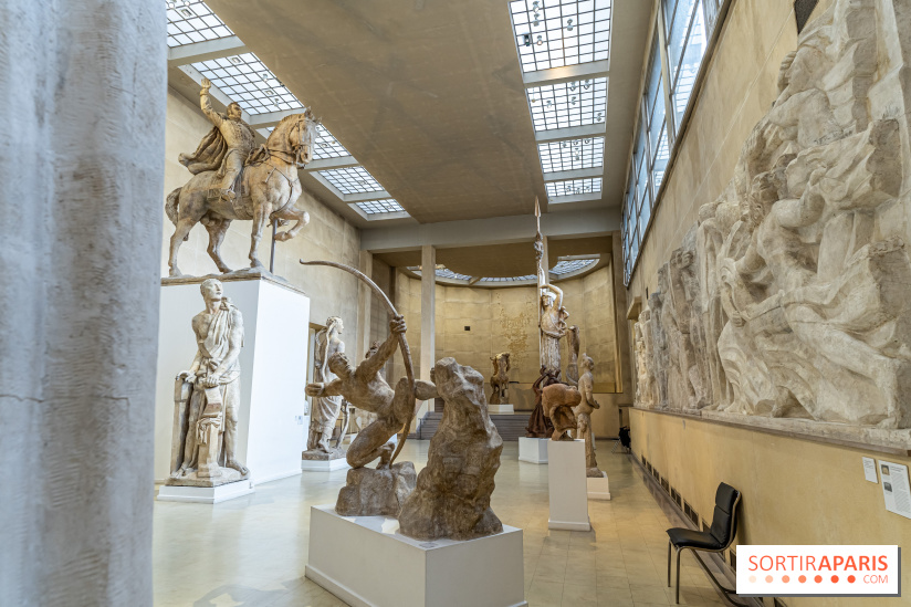 Musée Bourdelle rénové -  salle des plâtres