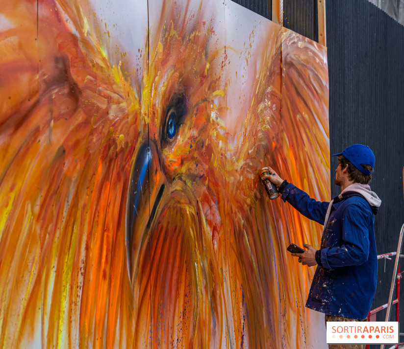 Exposition street-art Sax - Eglise de la Madeleine