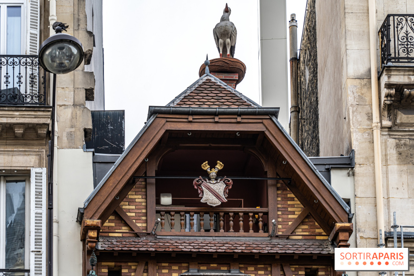 Façade alsacienne classée à Paris - McDo Saint-Lazare -  A7C6687