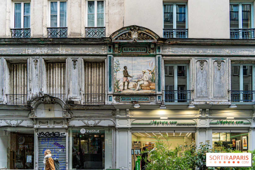 L'historique enseigne Au Planteur côté Montorgueil -  A7C8721