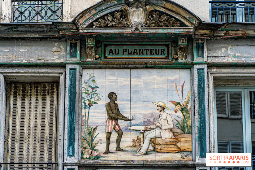 L'historique enseigne Au Planteur côté Montorgueil