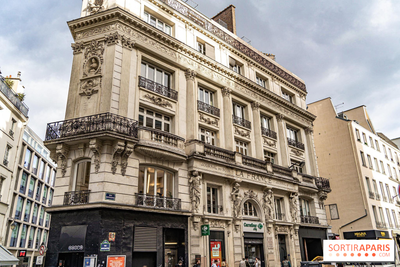 Façade immeuble Journal du Soir - La France