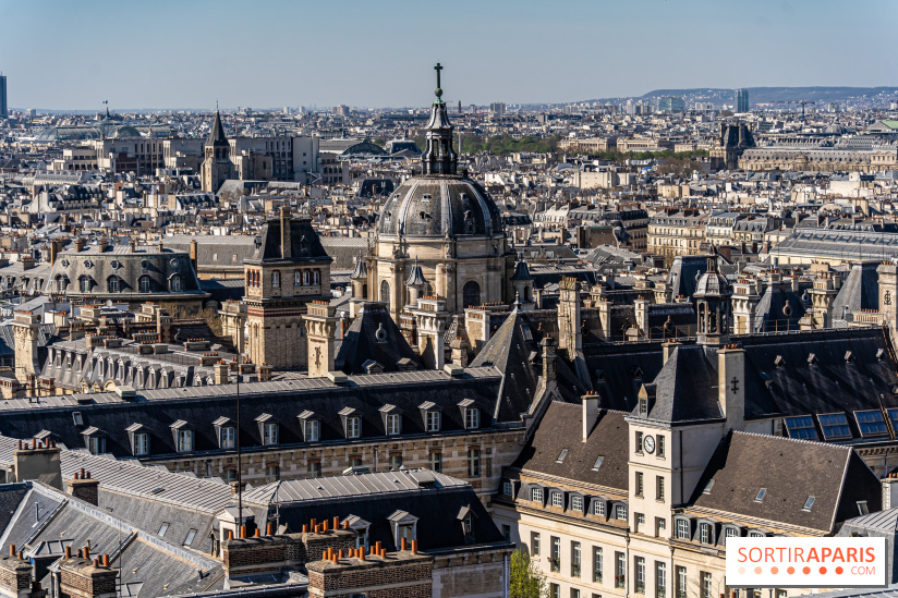 Le panorama du Panthéon - l'une des plus belles vues de Paris à 360° - La Sorbonne