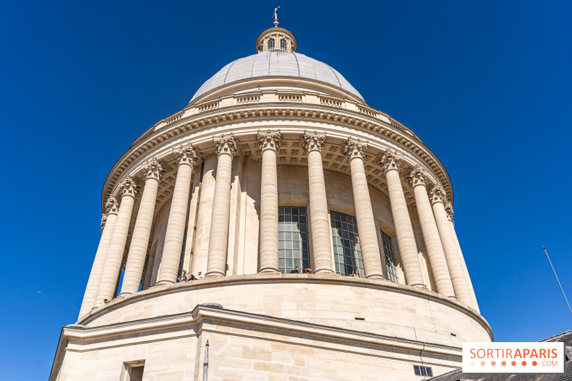 Le panorama du Panthéon - l'une des plus belles vues de Paris à 360° - dôme extérieur
