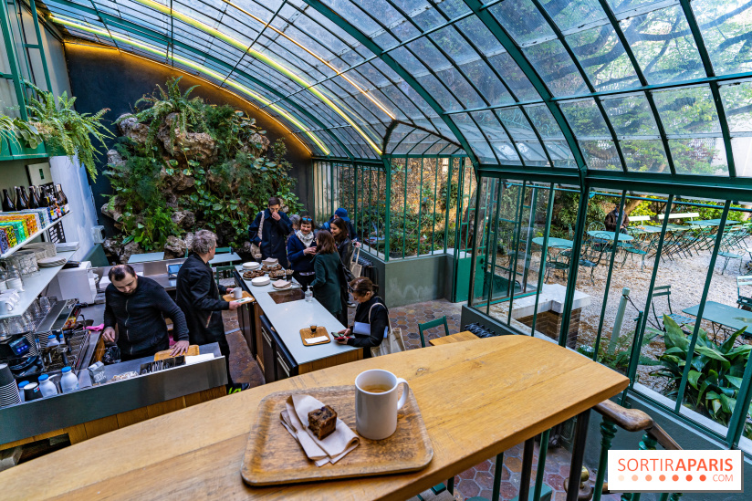 Découvrez le Cafésalon de thé Rose Bakery et sa terrasse verdoyante au