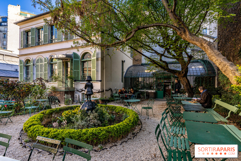 Le café - Salon de thé et terrasse Rose Bakery au Musée de la Vie Romantique  -  A7C9266 HDR