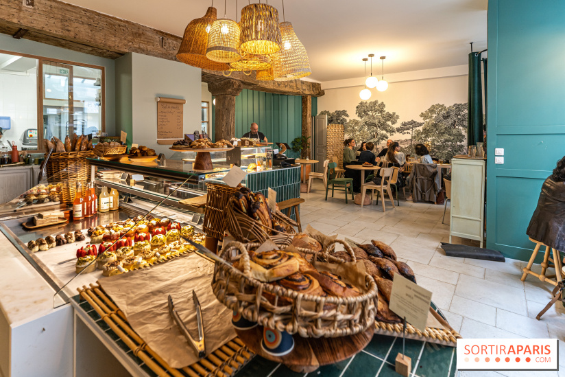 Sain Gravilliers - le nouvelle boulangerie et salon de thé du 3e à Paris - Salle   Sain Gravilliers 