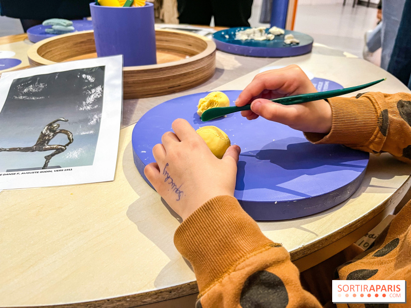 L'Atelier Rodin, l'activité pour les enfants à faire au musée Rodin, du 15 avril au 27 août 2023 - 9D266C2E A7F7 4020 BCA0 49889496B0A5