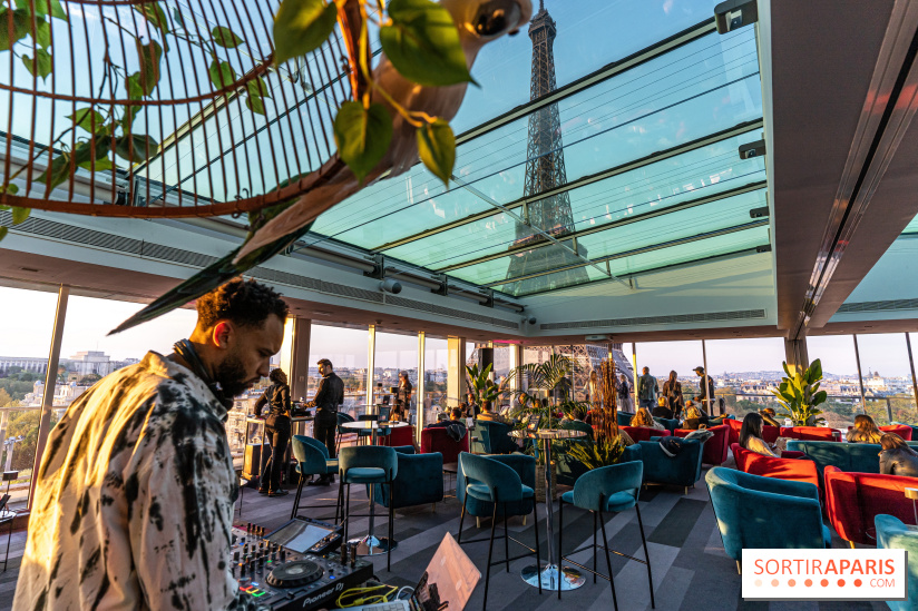 10e Ciel, le bar en rooftop éphémère du Pullman Tour Eiffel -  A7C1300