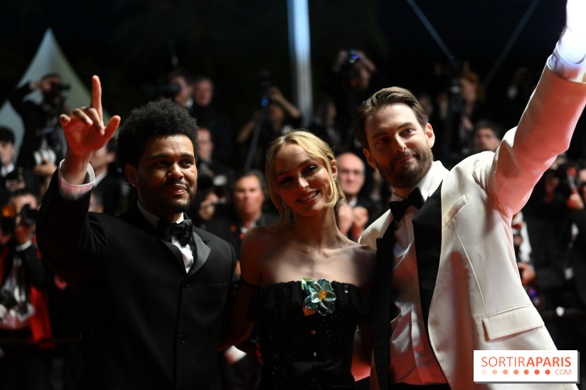 ©Rachid Bellak - Abel Tesfaye (The Weeknd), Lily-Rose Depp et Sam Levinson