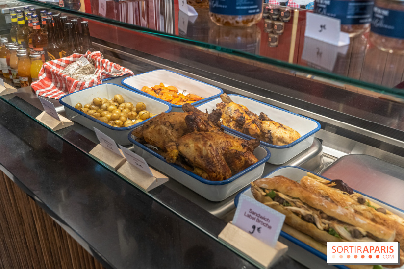 Label Broche restaurant - David Gallienne - Table du Gourmet - Galeries Lafayettes - Top Chef -  à emporter