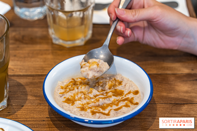 Label Broche restaurant - David Gallienne - Table du Gourmet - Galeries Lafayettes - Top Chef - riz au lait