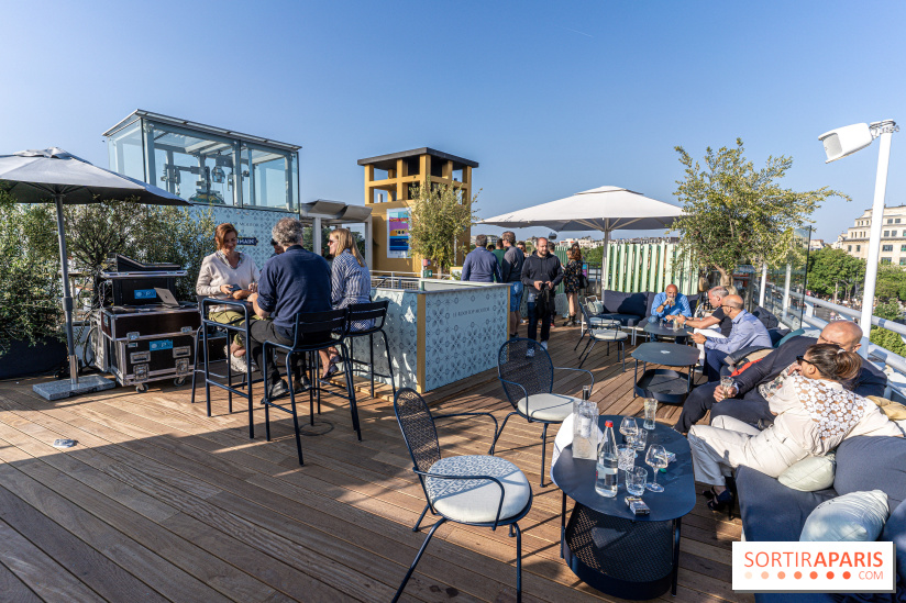 La terrasse d'été en rooftop du Molitor 2023
