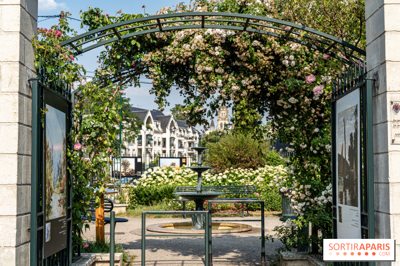 L'Isle-Adam, l'un des plus beaux village d'Ile-de-France - roseraie