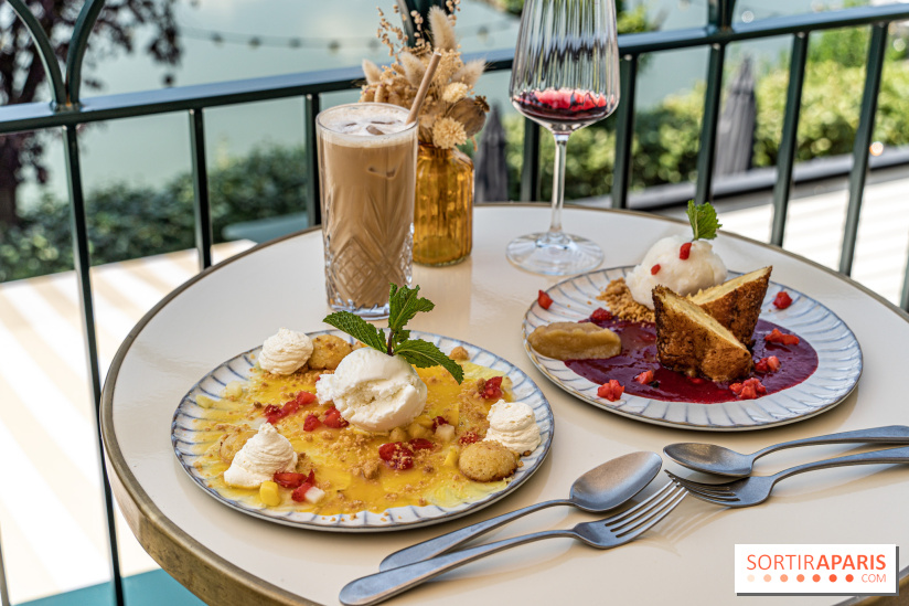 Le Nid, le restaurant-terrasse sur berge à l'Isle-Adam -  desserts