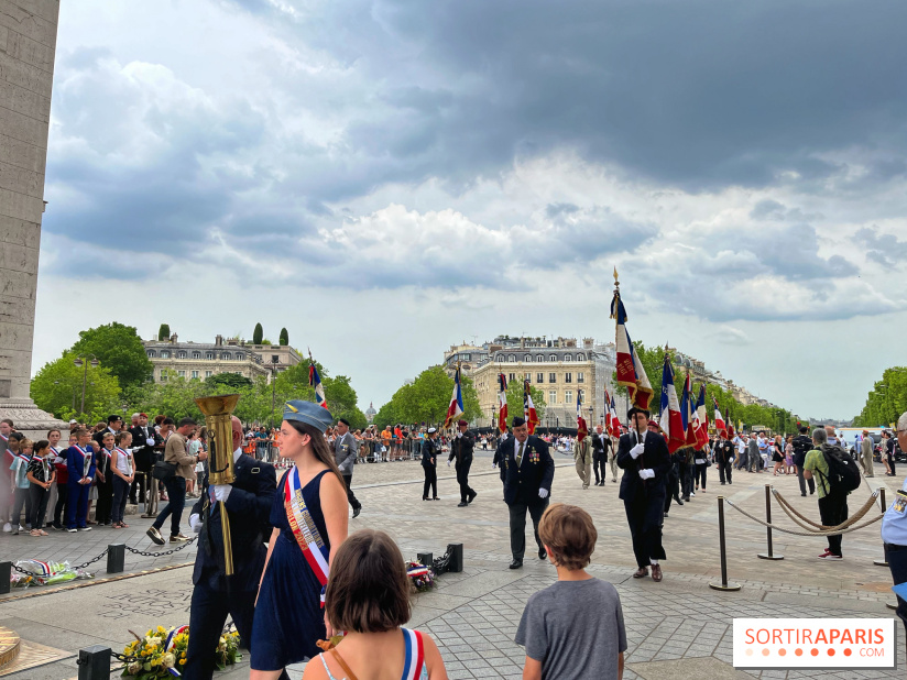 flamme soldat inconnu Arc de Triomphe