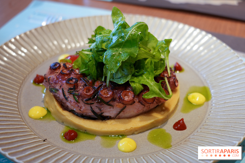 Laurier by Mavrommatis aux Galeries Lafayette - Poulpe grillé