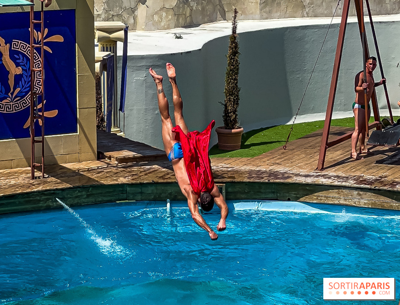 L'Été Gaulois au Parc Astérix  - plongeon