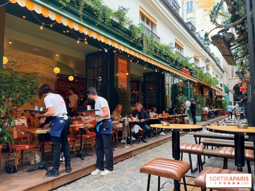 Brasserie des Prés - Devanture terrasse