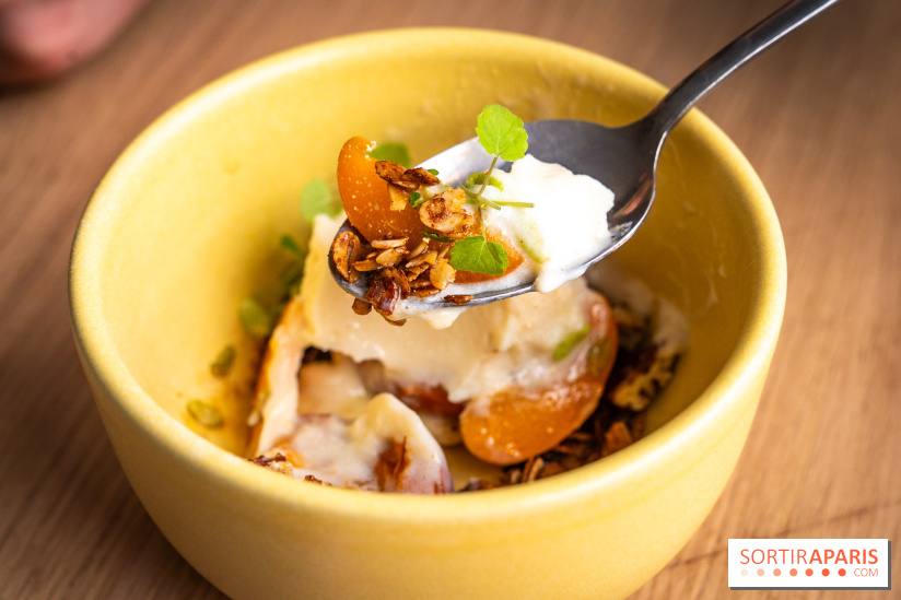 Glace insolite : la glace pain au chocolat de Sain -  A7C7852