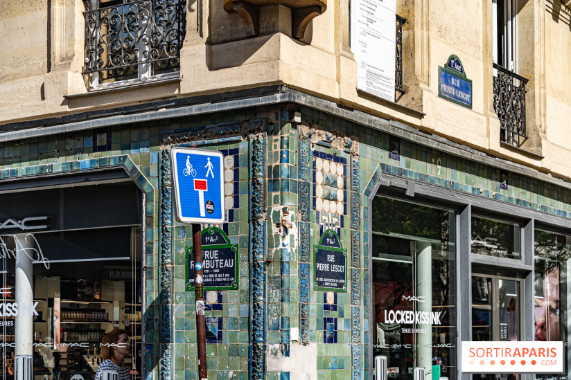 La ruche insolite, vieille enseigne aux Halles