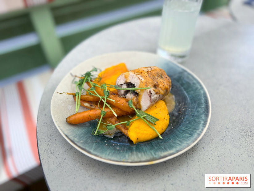 Braisenville - Ballotine volaille sauce abricot