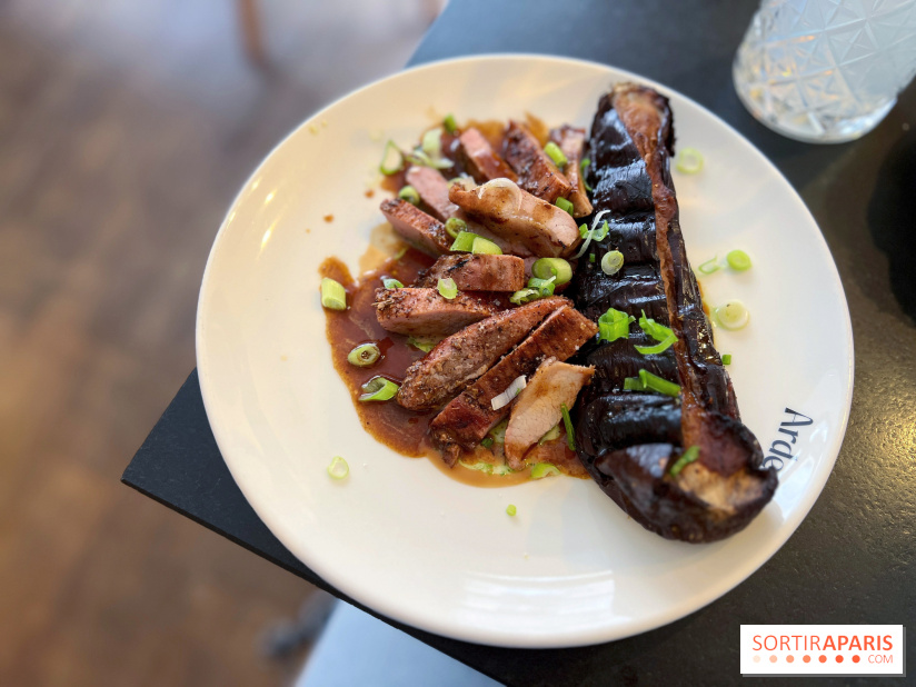 Ardent - Cochon et aubergine miso