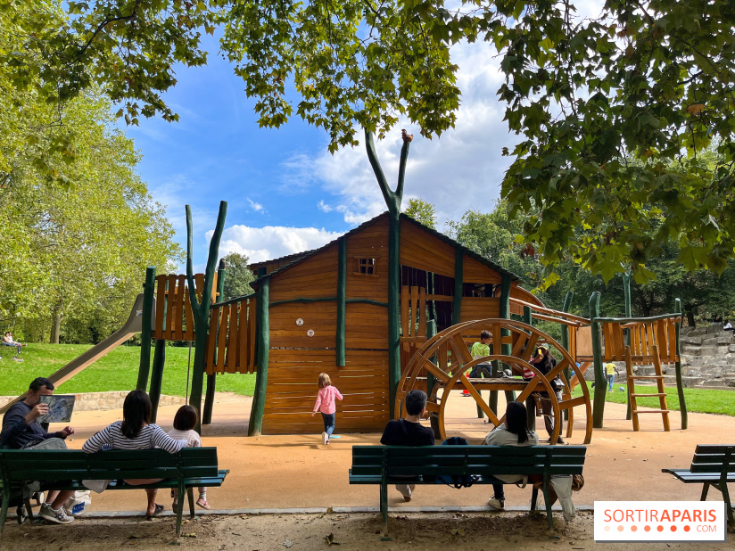 Le parc Georges Brassens, pour se croire à la campagne dans le 15e