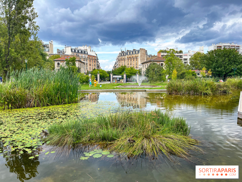 Le parc Georges Brassens, pour se croire à la campagne dans le 15e