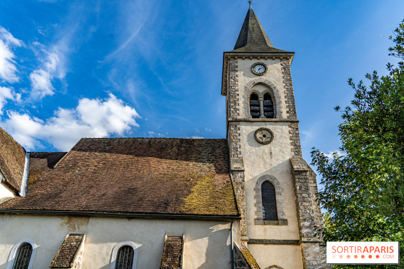Bourron-Marlotte, village de Seine-et-Marne - église
