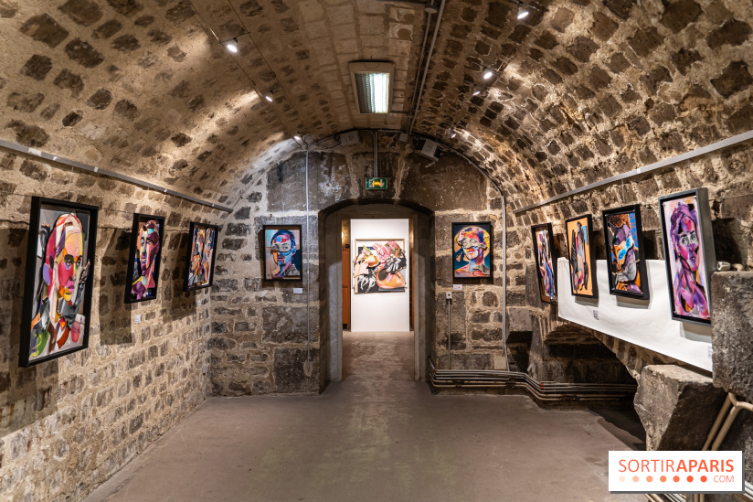 Exposition street-art Fragments par Ensemble Réel a l’église de la Madeleine