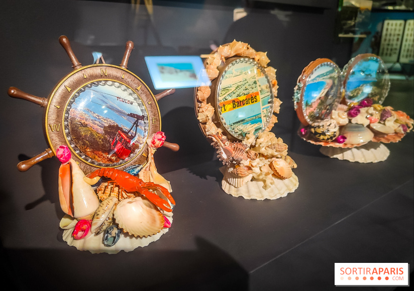 Nouvelles du paradis, la carte postale de vacances : l'exposition ensoleillée au Musée de la Poste - IMG20230905193206